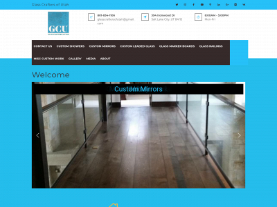 glasscraftersofutah.com snapshot