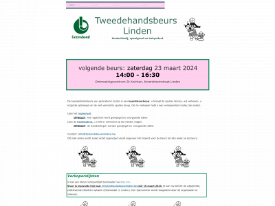 2ehandsbeurslinden.be snapshot