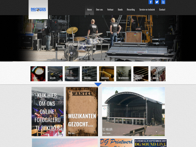 dgsound.nl snapshot