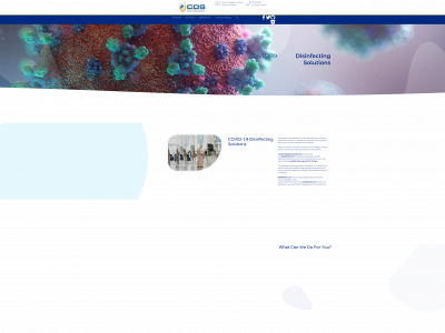 covid-19disinfectingsolutions.com snapshot