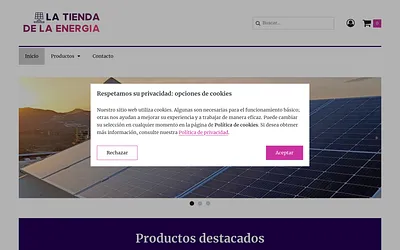 latiendadelaenergia.es snapshot