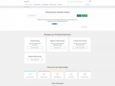 albhost.site snapshot