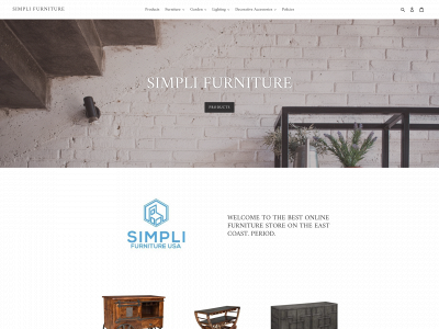 simplifurniture.store snapshot