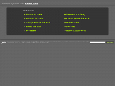 thistrendyhome.com snapshot