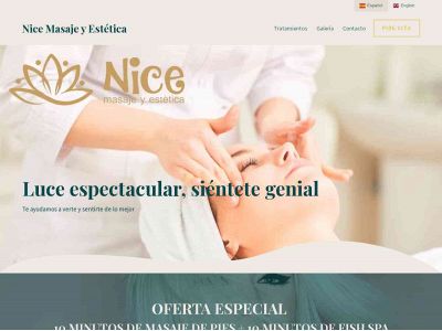 nicemasajeyestetica.com snapshot