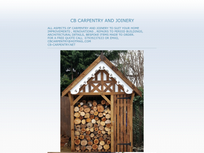 cb-carpentry.net snapshot