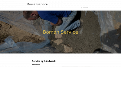 bomanservice.dk snapshot