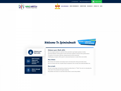 2pimindmath.com snapshot