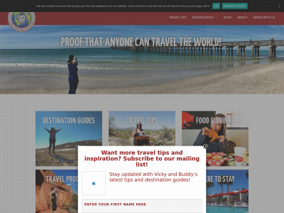 buddythetravelingmonkey.com snapshot