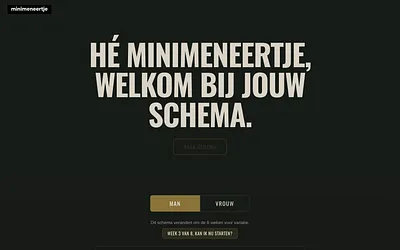 minimeneertje.nl snapshot