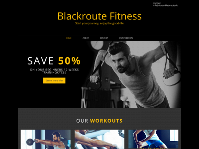 fitness-blackroute.de snapshot