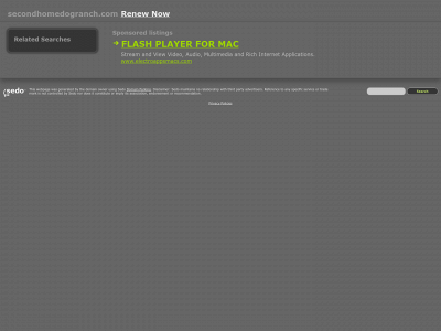secondhomedogranch.com snapshot