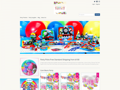 partypicks.com.au snapshot