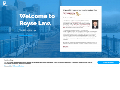 rroyselaw.com snapshot