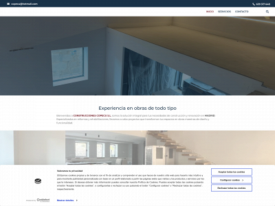 construccionescopecu.com snapshot