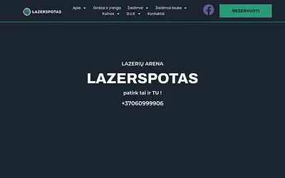 lazerspotas.lt snapshot