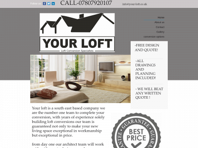 your-loft.co.uk snapshot