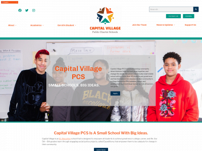 capitalvillageschools.org snapshot
