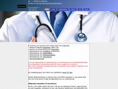 drbelkhouribchia.be snapshot