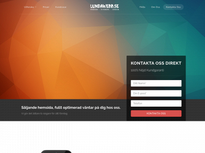 lundawebb.se snapshot