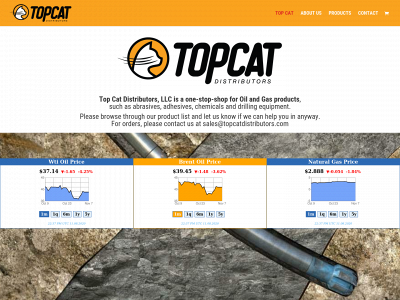 topcatdistributors.com snapshot