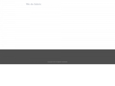 wedofabric.com snapshot
