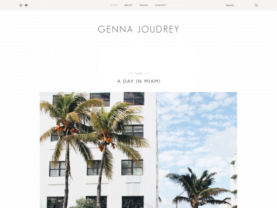 gennajoudrey.com snapshot