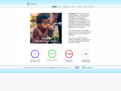 one-hand.se snapshot