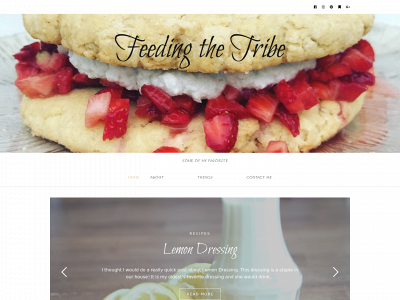 feedingthetribe.com snapshot