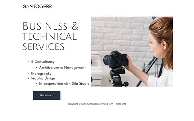 santogers.be snapshot