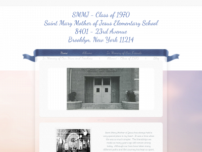 stmarymotherofjesusclassof1970.com snapshot
