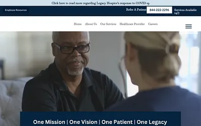 legacyhospice.net snapshot