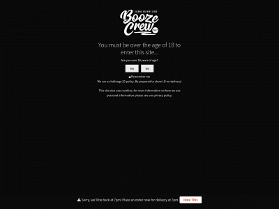 boozecrewleeds.co.uk snapshot