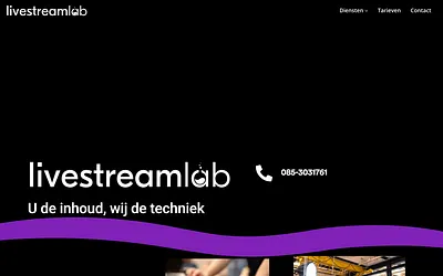 livestreamlab.nl snapshot