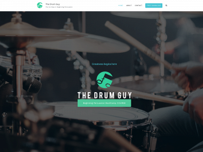 thedrumguyonline.com snapshot