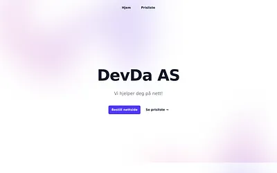 devda.no snapshot