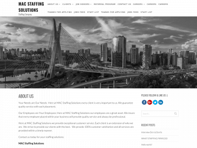 macstaffingsolutions.com snapshot