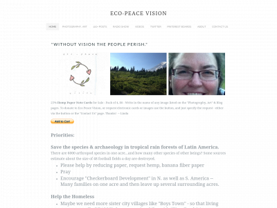 www.ecopeacevision.us snapshot