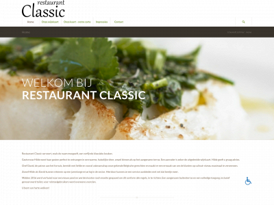 restaurantclassic.be snapshot
