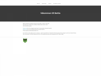 bettia.se snapshot