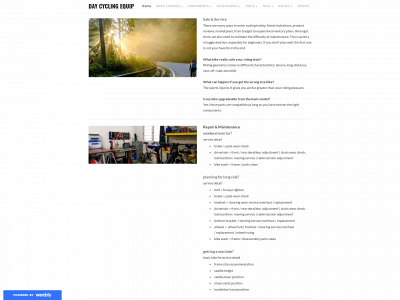 daycyclingequip.weebly.com snapshot