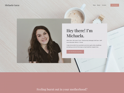 michaelagarza.com snapshot