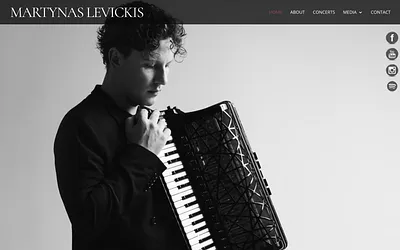 martynasmusic.com snapshot