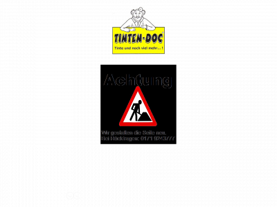 tinten-doc.de snapshot