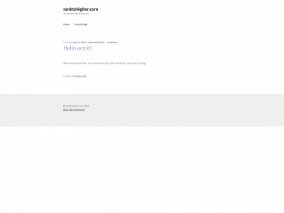 ranktohigher.com snapshot