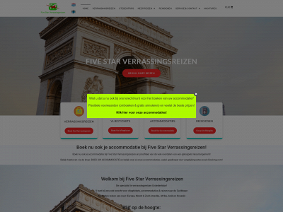fivestarverrassingsreizen.nl snapshot