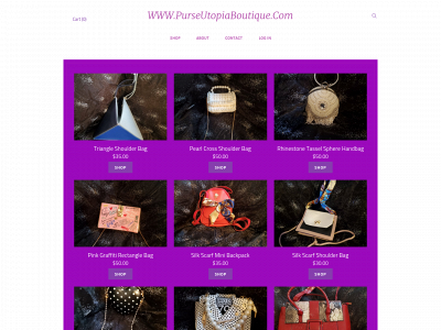 www.purseutopiaboutique.com snapshot