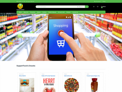 patafricanmarket.com snapshot