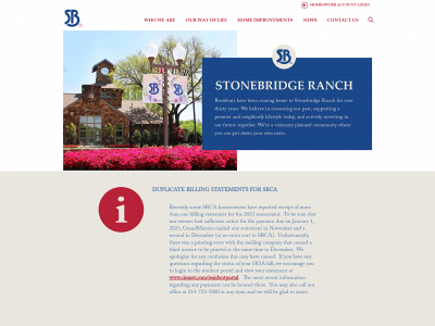 stonebridgeranch.com snapshot