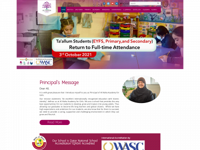 almahaacademy.com.qa snapshot